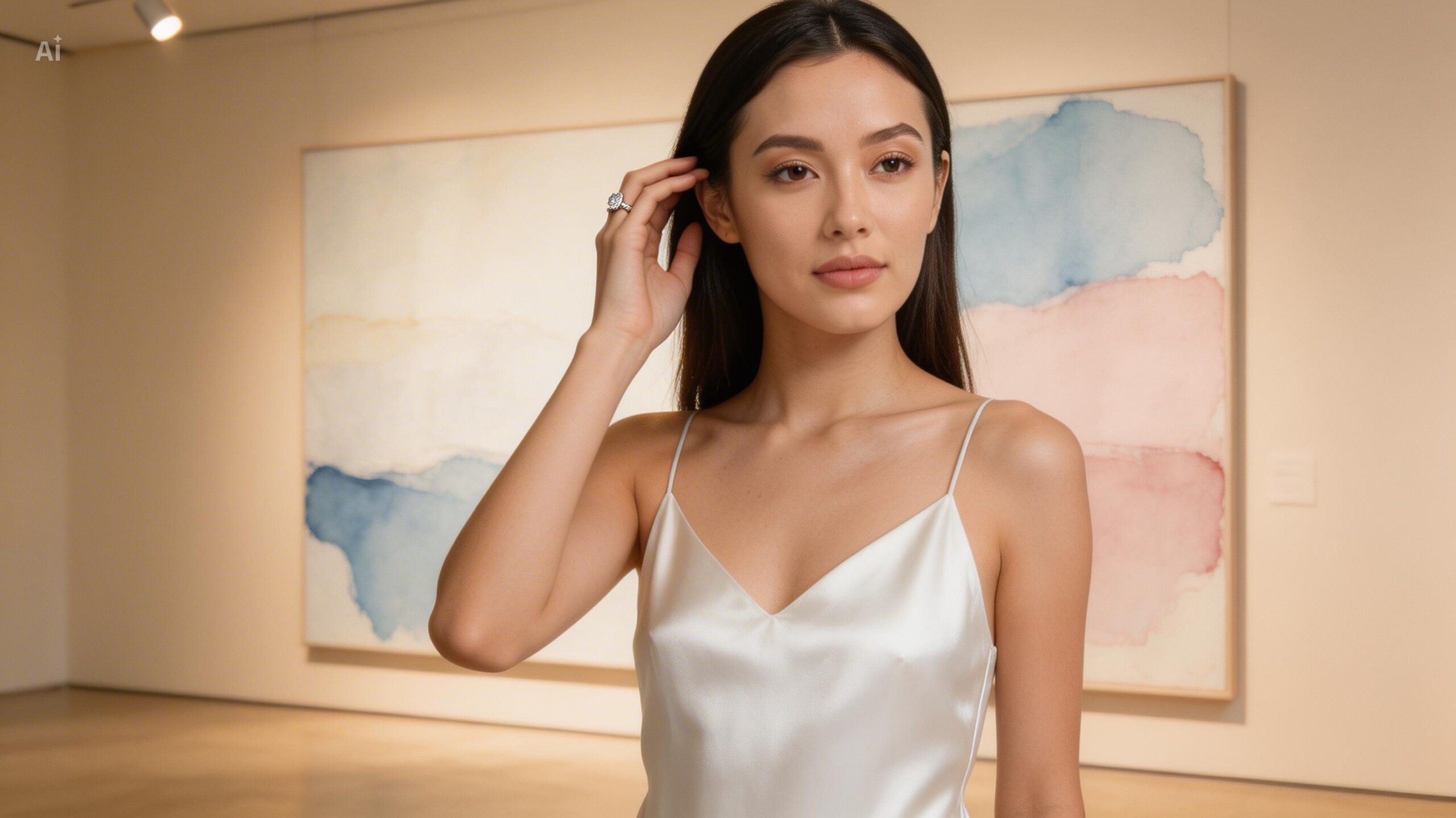 Adenis Jewellery jewellery customised - showing a model