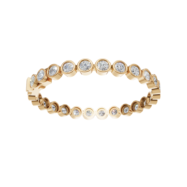 18K Gold Diamond Tennis Bracelet – 10CT