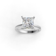 AD-RG-DIA034 — Princess Cut Diamond Ring