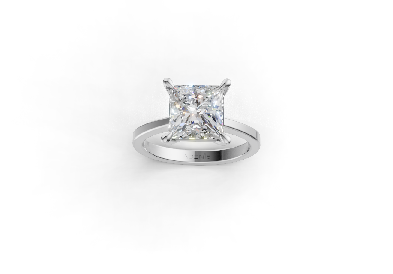 AD-RG-DIA034 — Princess Cut Diamond Ring AD-RG-DIA034 — Princess Cut Diamond Ring
