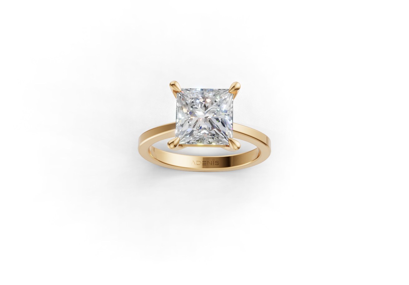 AD-RG-DIA034 — Princess Cut Diamond Ring AD-RG-DIA034 — Princess Cut Diamond Ring