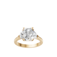 AD-RG-DIA032 — Radiant Three-Stone Ring (Cadillac Sides)